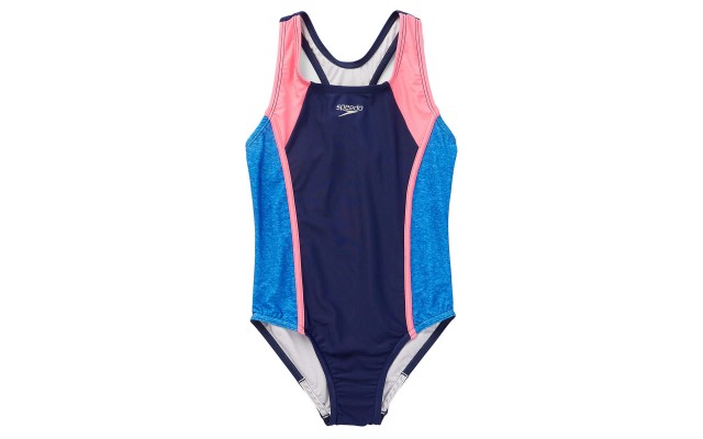  Youth 1-piece Swimsuit, Blue, One Color, Small
