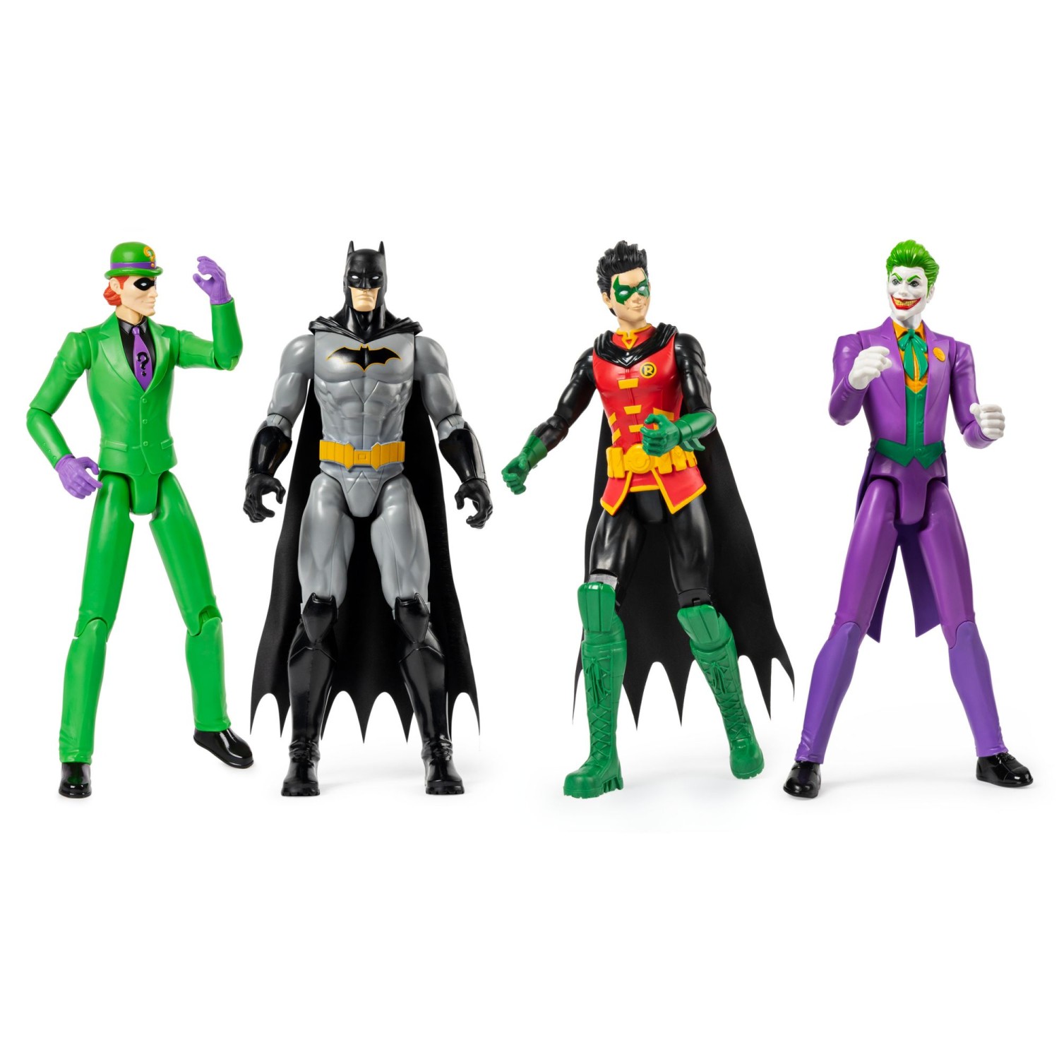 Spin Master Dc Universe 12″ Action Figures, 4 Pk. – Batman, Robin, The 