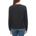  Ladies' Pullover Top, Black, Large