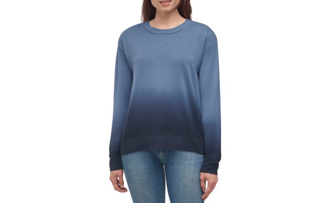  Ladies' Pullover Top, Blue, Large