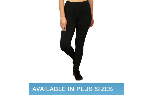  Ladies' Performance High Rise Tight, Black, Large