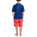  Youth 2-piece Swim Set, Blue, X-Large