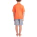  Youth 2-piece Swim Set, Orange, Large