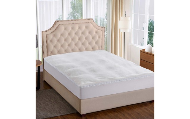  Ultra Knit Down Alternative Mattress Topper, One Color, Queen