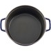 7 Quart Cast Iron Braise and Grill, Blue