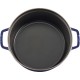  7 Quart Cast Iron Braise and Grill, Blue