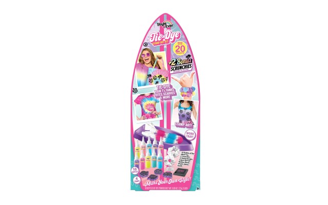 Style 4 Ever Tie Dye Stamp Art Kit, Six Techniques For Kids