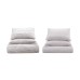 Style Decor 6-piece Comforter and Coverlet Set, Agate Stripe Neutral, One Color, Queen
