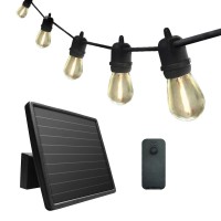 Sunforce 35′ Solar String Lights with Remote Control
