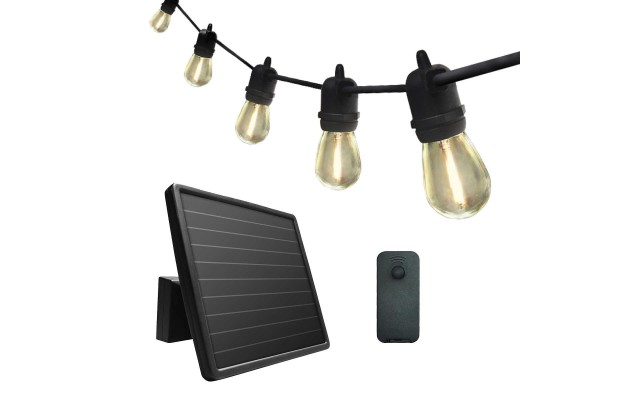  35′ Solar String Lights with Remote Control