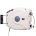 Sunneday 13.7mm x 30 Meter Retractable Garden Hose & Reel, White