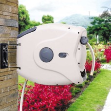 Sunneday 13.7mm x 30 Meter Retractable Garden Hose & Reel