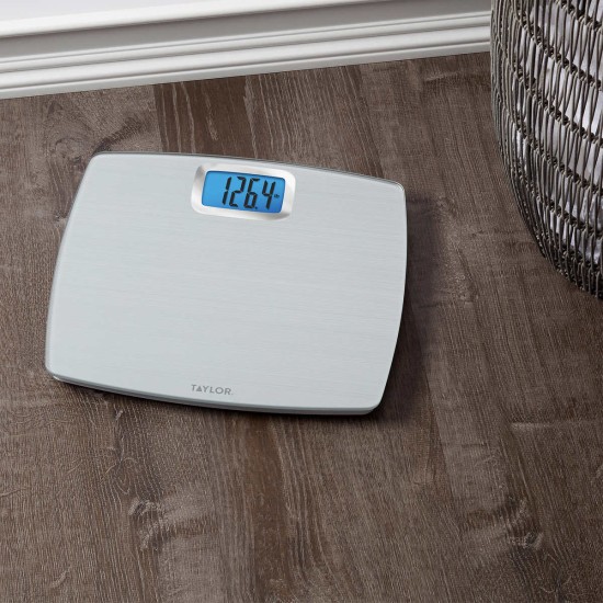  Weight Tracking Body Scale, Silver