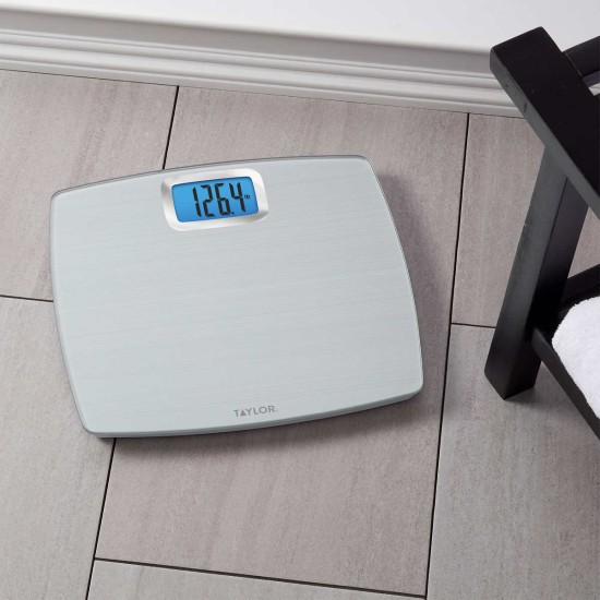  Weight Tracking Body Scale, Silver