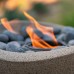 Terraflame Wave Deluxe Fire Bowl Set with 6-pack Pure Fuel and Snuffer