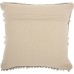 Texture Throw Pillow, Gray