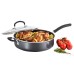  Non-Stick 5.5 Quart Deep Saute Pan With Glass Lid