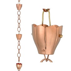 The Crocus Rain Chain by Good Directions