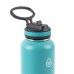  Stainless Steel 40oz Straw/Spout Lid, 2-pack, Blue