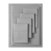  350 Thread Count 6-piece Sheet Set, Grey, Cal King