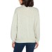 Ladies' Quarter Zip Pullover, Gray, Large