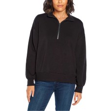 Three Dots Ladies' Quarter Zip Pullover