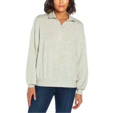 Three Dots Ladies' Quarter Zip Pullover