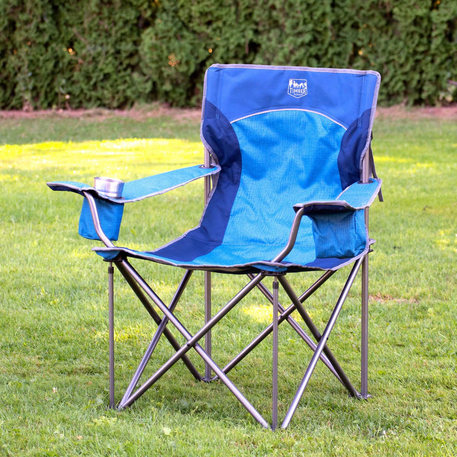 Timber Ridge Oversize Quad Chair, 2 Pack, Blue