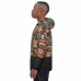  Youth Heavy Weight Jacket, Black or Camo, Brown, Large