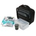 Titan 2-Pack Expandable Lunch Box, Black