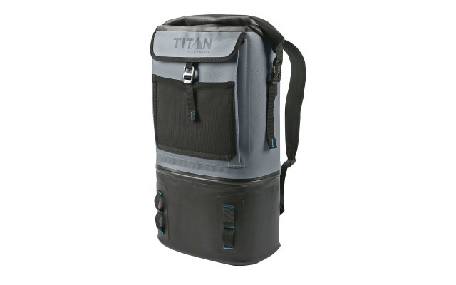 Titan Deep Freeze 24-Can High Performance, Waterproof Backpack Cooler, Gray