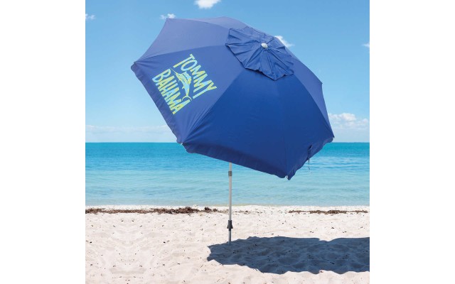  8-ft Beach Umbrella, Blue