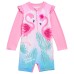  Infant 2-piece Swim Set, Pink, 12-18 Months