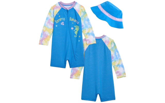  Infant 2-piece Swim Set, Blue, 12-18 Months