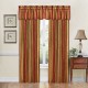 Traditions By  Valances for Windows-Stripe Ensemble Rod Pocket Curtains for Kitchen and Living Room