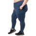  Ladies High Rise Tight, Blue, 2X