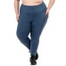  Ladies High Rise Tight, Blue, 2X