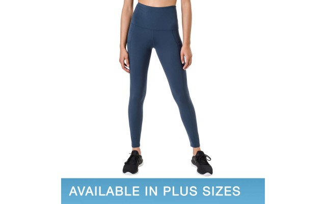  Ladies High Rise Tight, Blue, 2X