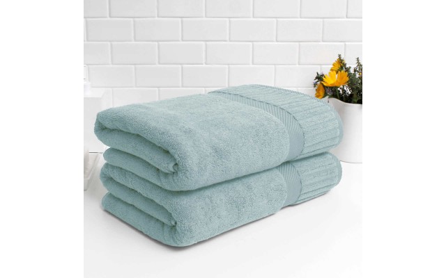 Turkish Towels Optimum 2-piece Bath Sheet Set, Cream