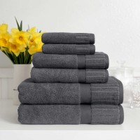 Turkish Towels Optimum 6-piece Towel Set, Cream