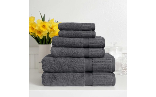 Turkish Towels Optimum 6-piece Towel Set, Cream