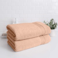 Turkish Towels Signature Collection 2-piece Bath Sheet Set, Light Gray
