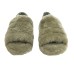 Ladies' Fluff Yeah Slide, Green, 10