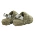  Ladies' Fluff Yeah Slide, Green, 10