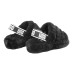  Ladies' Fluff Yeah Slide, Black, 10