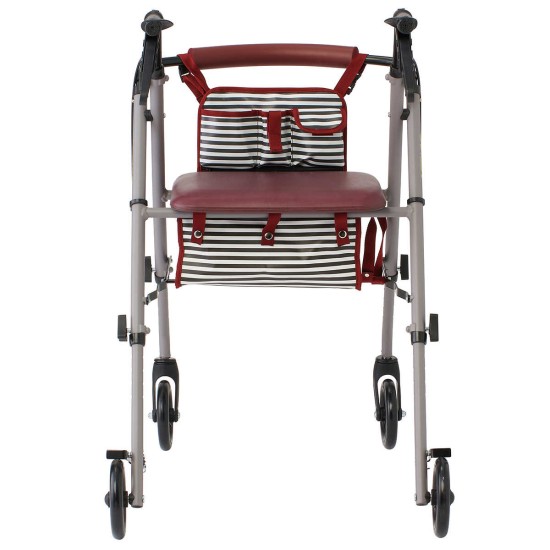 Ultralight Freedom Rolling Walker by , Red