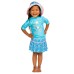  Kids' 3-piece Swim Set, Tucan, One Color, 6
