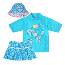 UV Skinz Kids' 3-piece Swim Set, Tucan