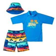 UV Skinz Kids' 3-piece Swim Set, Vehicle