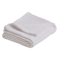 Vellux Cotton Woven Blanket, White, Twin